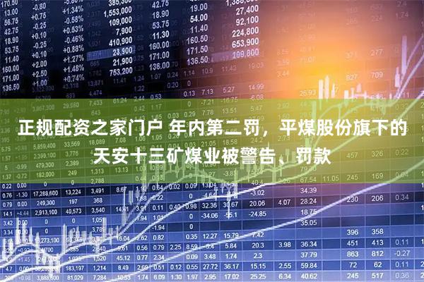 正规配资之家门户 年内第二罚，平煤股份旗下的天安十三矿煤业被警告、罚款